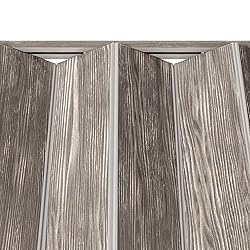 36" W Premium Foldable Accordion Doors, Double
