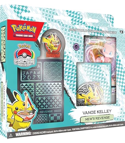 Amazon.com: Pokemon TCG: 2023 World Championship Deck Shao Tong Yen : Toys  & Games