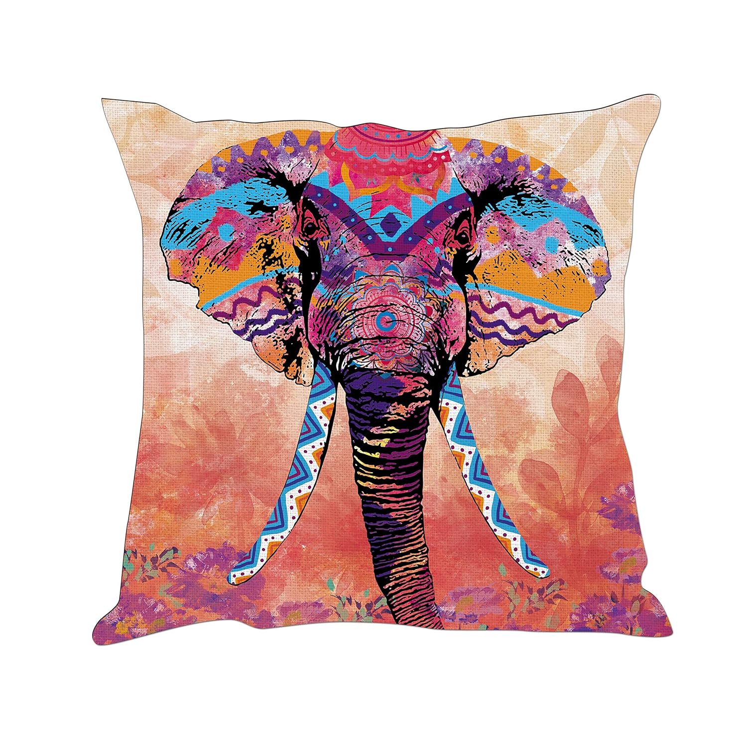 Best Purple Elephant Throw Pillow Bedding