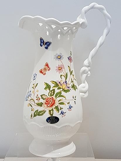 Aynsley China Cottage Garden 10 5 Jug Vase Made In England