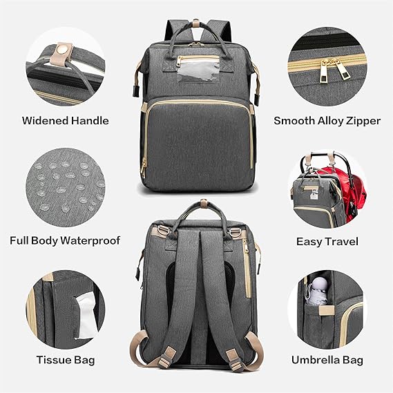 Duo Sac Tire Lait Et Sac Isotherme Repas Noir Sac Pique Nique Refroidisseur Avec Port De Charge Usb Mywilon Sac A Dos A Langer 2 En 1 Pour Bebe Et Maman Le Change Sacs