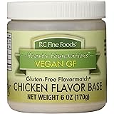 RC Fine Foods Hearty Foundations Vegan Gluten-Free Chicken Flavored Base, 6 Ounce