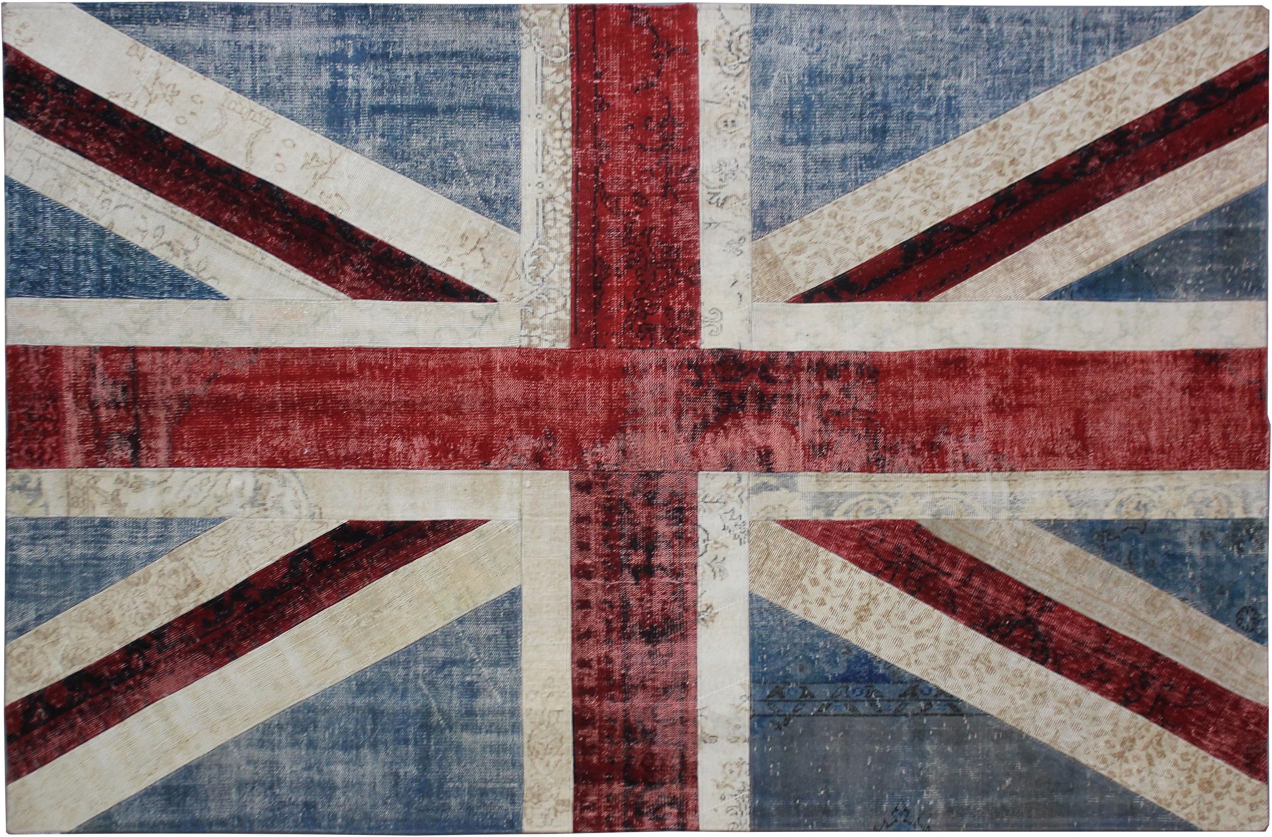 British Flag Rug, 9'8x6'6