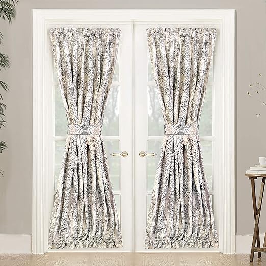 Amazon Com Driftaway Adrianne Door Curtain Thermal Room Darkening