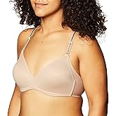 Warner's Women's No Side Effects Underarm-Smoothing Comfort Wireless Lightly Lined T-Shirt Bra 1056