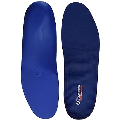 Arch Support Shoe Orthotic Inserts for Women and Men, Pinnacle by Powerstep Insoles, Blue