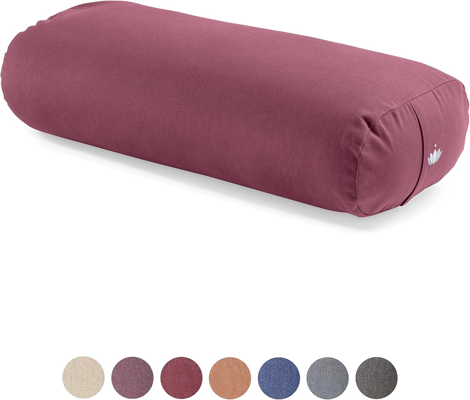 Lotuscrafts Bolster Yoga Rectangular para Yin Yoga Relleno de Kapok