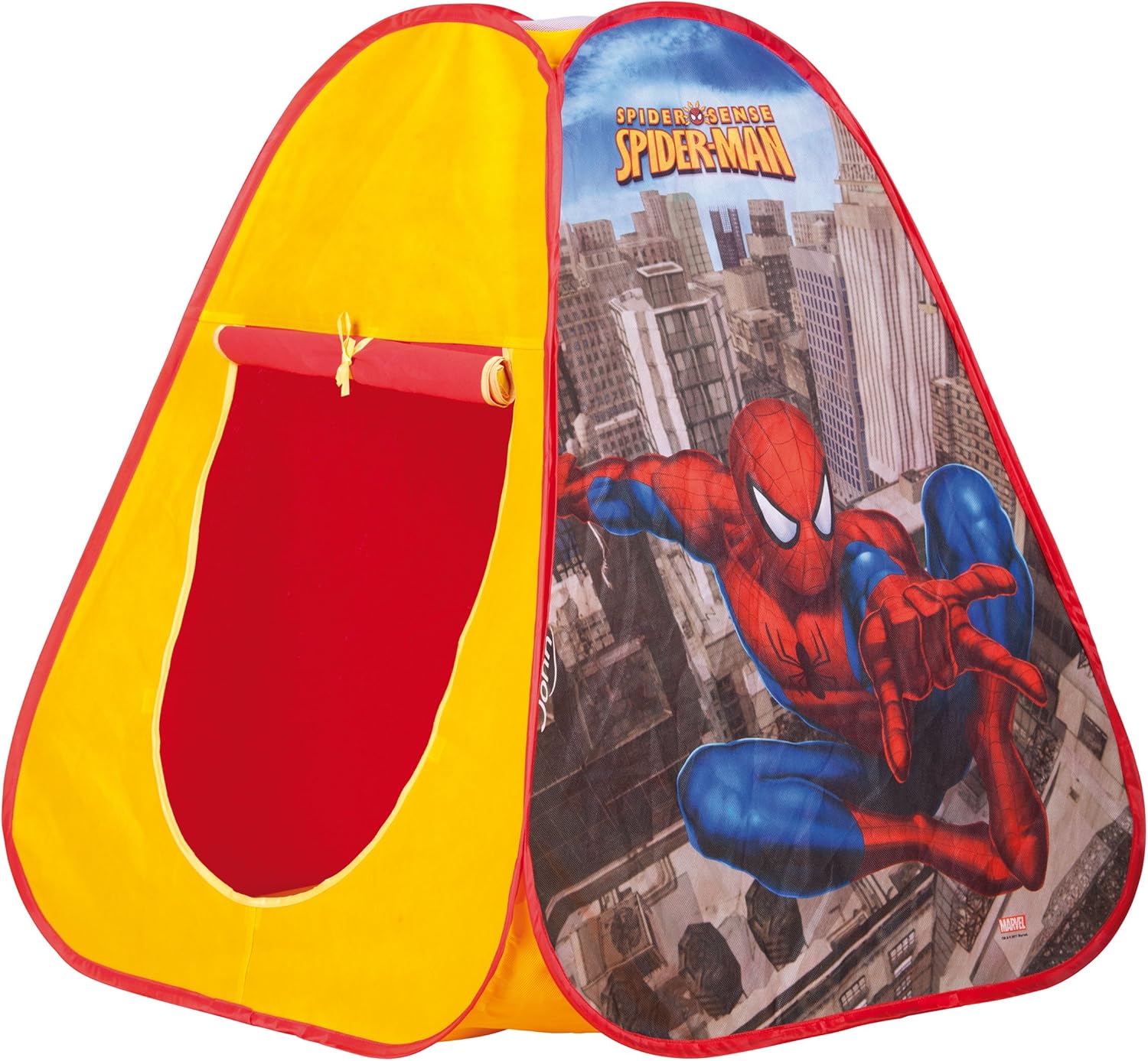 spiderman pop up tent