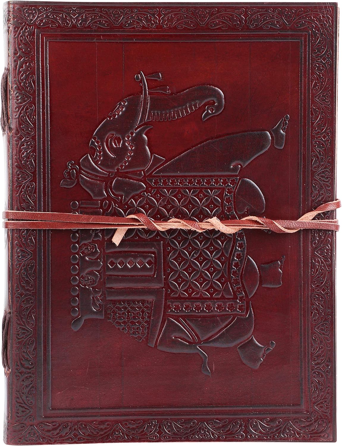 OVERDOSE Elephant Leather Journal Diary Notebook, Handcrafted Journal for School Students College, Office, Notebook
