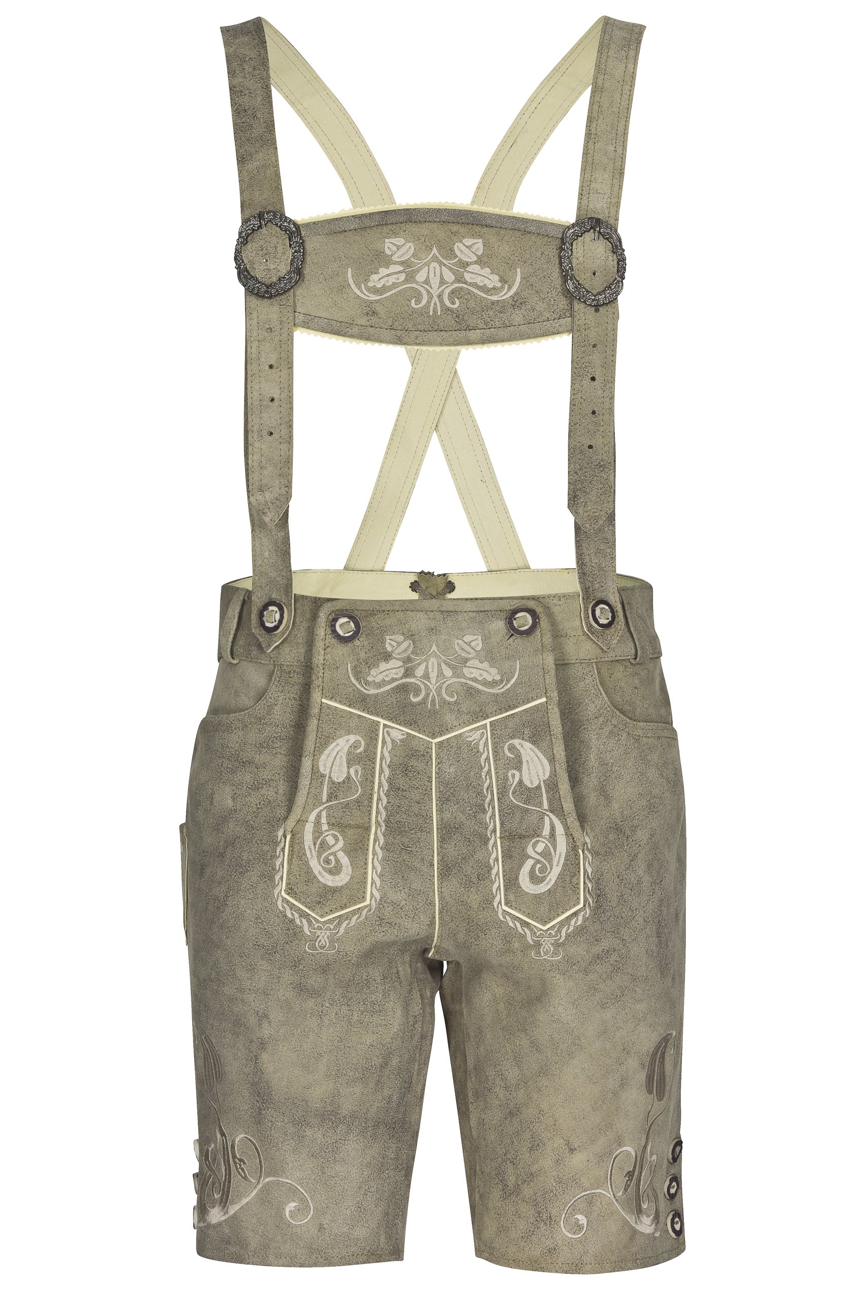 Schöneberger Trachten Couture Men's Bergkristall Bright Antique German Bavarian Lederhosen Oktoberfest Leather Trouser