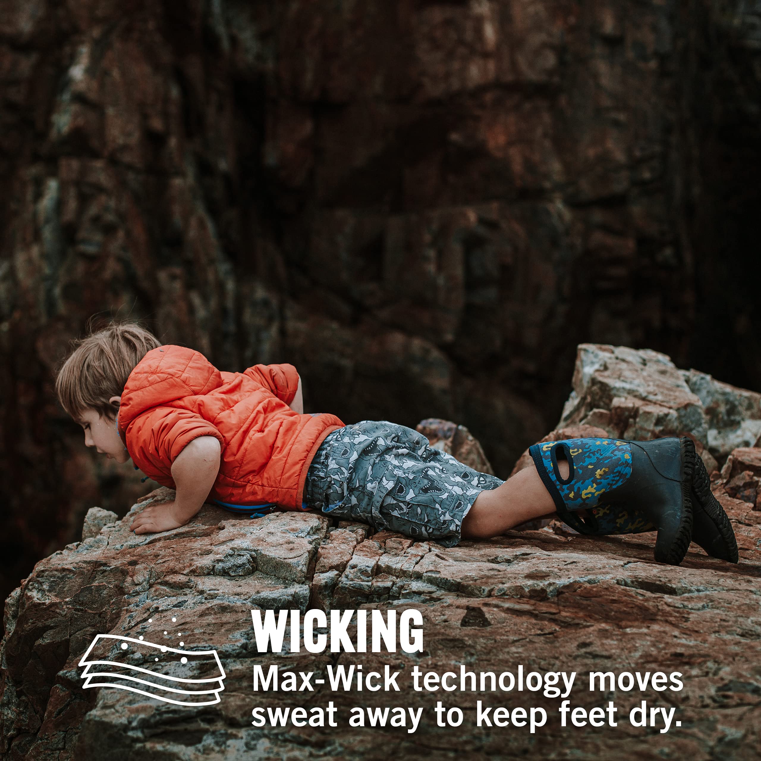 BOGS York Camo Boot Kids Toddler-Youth Boot