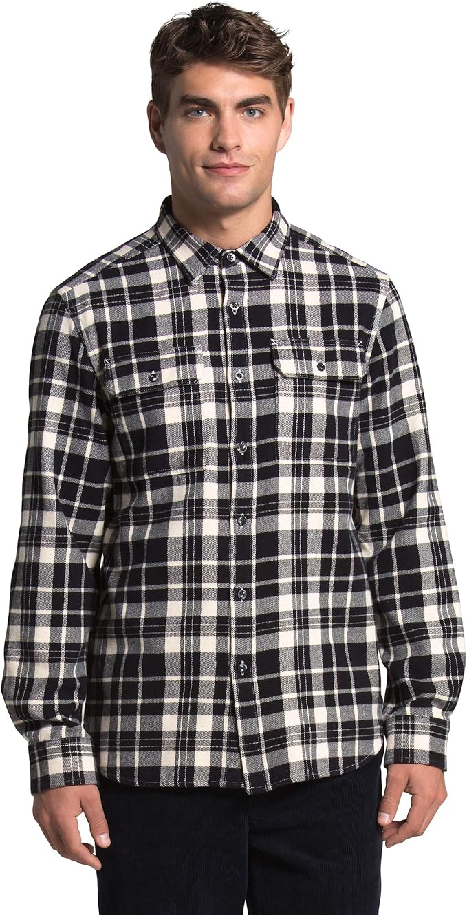 north face men's arroyo flannel