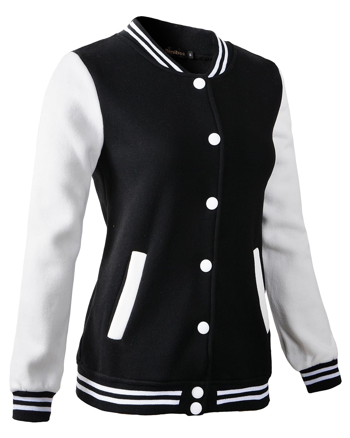 Women Varsity Jacket Casual Loose Hoodie Amazon.co.uk Clothing