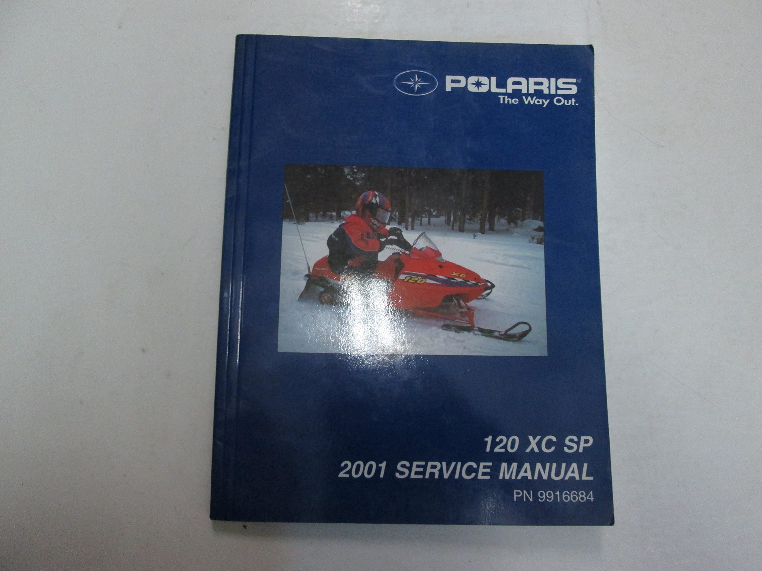 2001 Polaris 120 XC SP Service Repair Shop Manual MINOR WEAR FACTORY OEM  DEAL Paperback – 2000