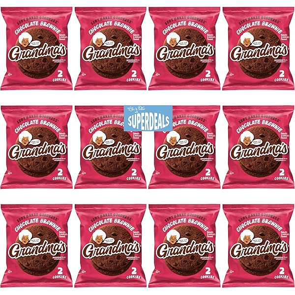Amazon.com: Grandma's Cookies Chocolate Chip Flavored 8