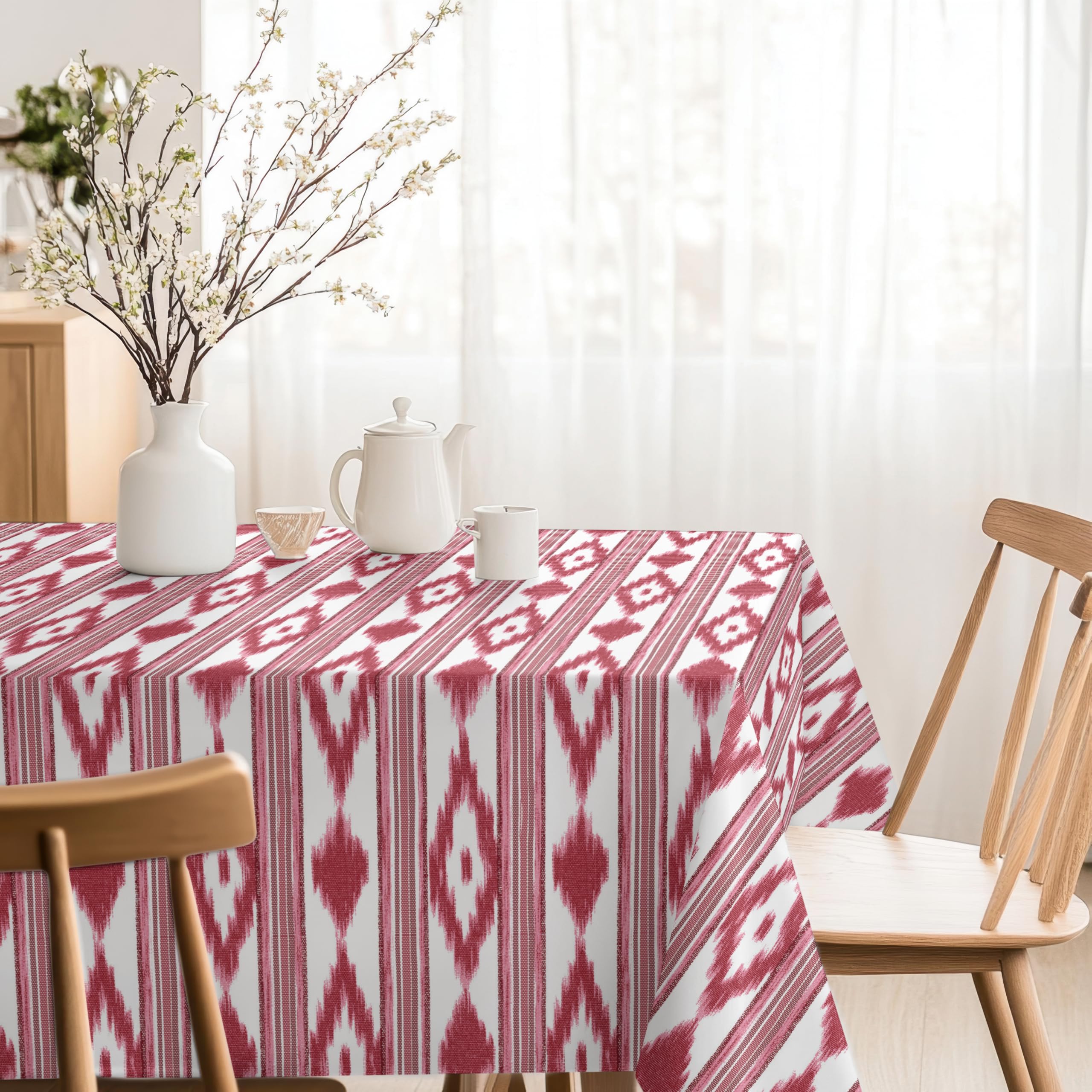 Martina Home Resin Tablecloth Islands Red 200 x 140 cm