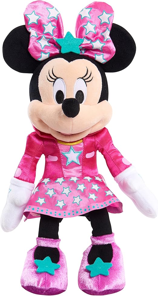 Disney Minnie Mouse Pop Star Singing Plush Doll Amazon.co.uk Toys & Games