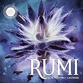 Rumi Calendar 2026 | 12" x 24" 12 Month Poetry Wall Calendar | Marble City Press | Excerpts from Enlightened Rumi, Mandala Art, Illuminated, Sufi Mystic, Spiritual | Small Family Owned Business | Sustainable Plastic Free Packaging, Thick Art Paper