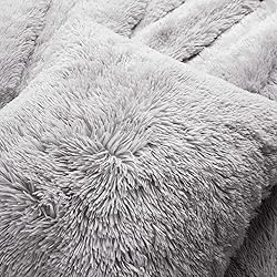 Lush Decor Emma Faux Fur Soft Fluffy Oversized
