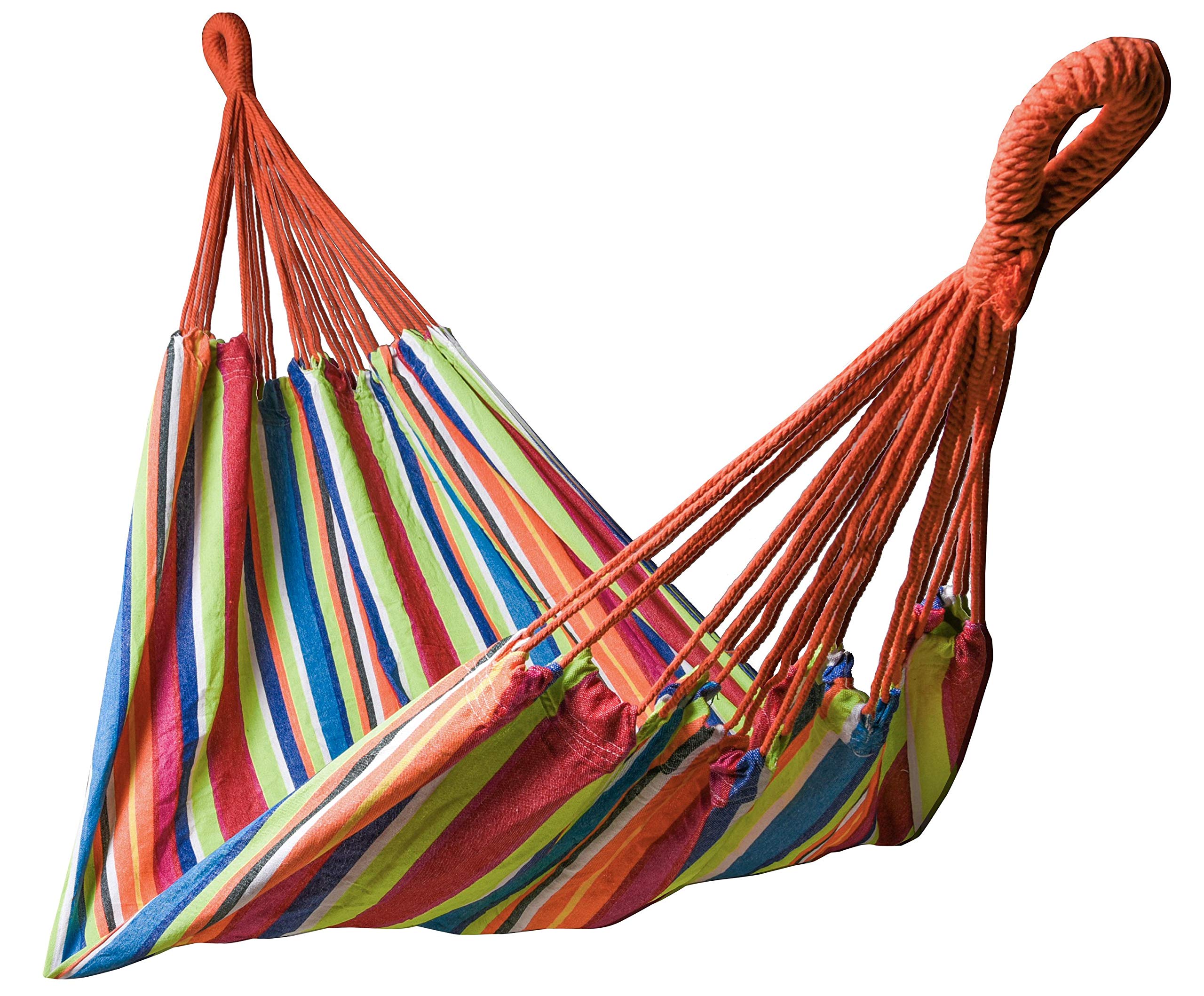 Kronenburg Multi-Person Hammock 210 x 150 cm, Load Capacity up to 300 kg - Indoor & Outdoor Hammock Colour Bright New - Choice of Colours and Models