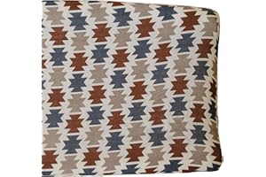 Mebie Baby Changing Pad, Western Aztec, 100% Muslin Cotton Changing Table Pad Cover for Baby Boy and Girl, Designer Nursery Decor Covers, Diaper Changing Pad Cover for Changing Station