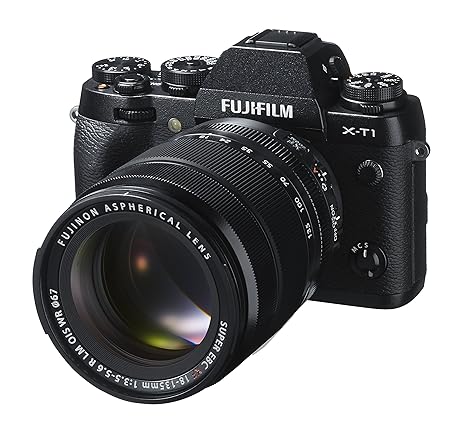 Fujifilm X-T1 Systemkamera (16,3 Megapixel, 7,6 cm (3 Zoll) klappbares LCD-Display, X-Trans CMOS II Sensor, WiFi, spritzwasse