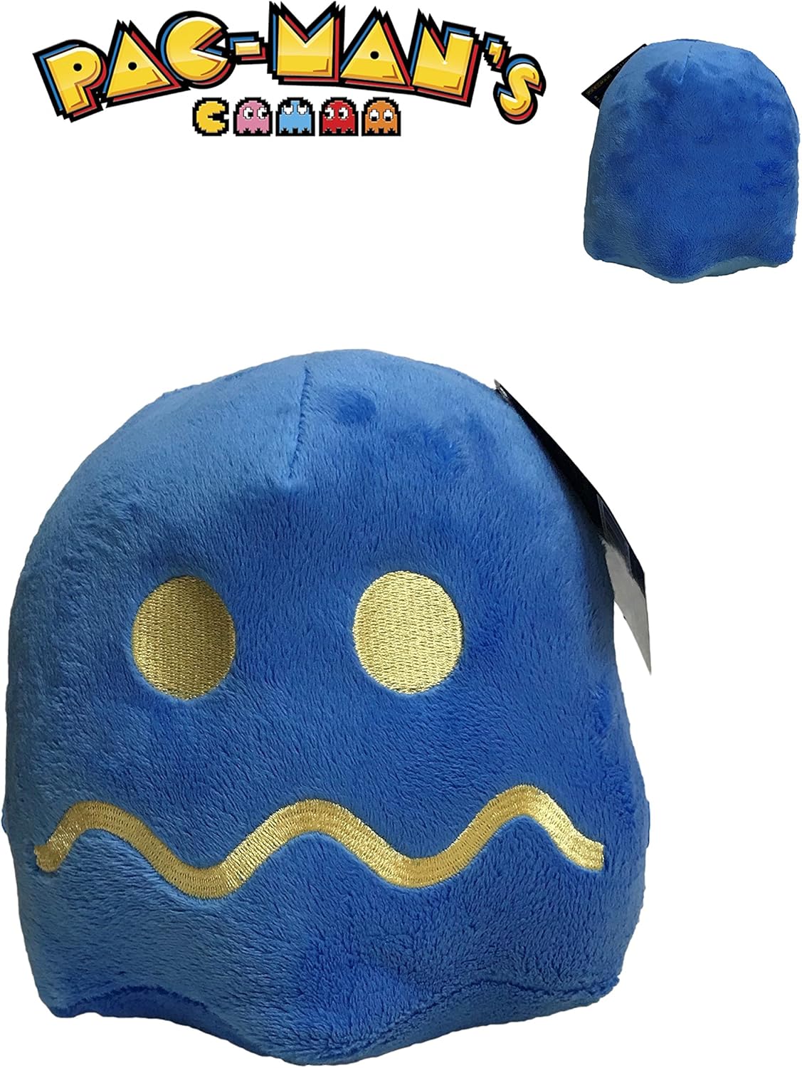 PacMan Ghost Ghost blue plush toy 11'81"/30cm Quality super soft