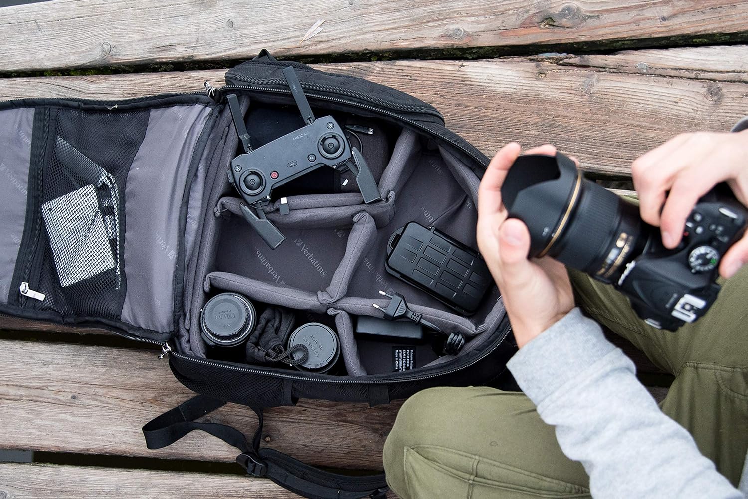 verbatim camera backpack