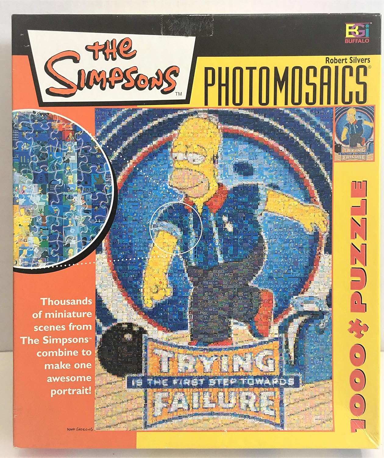 Simpsons Photomosaics Bowling Homer Amazon.co.uk Toys & Games