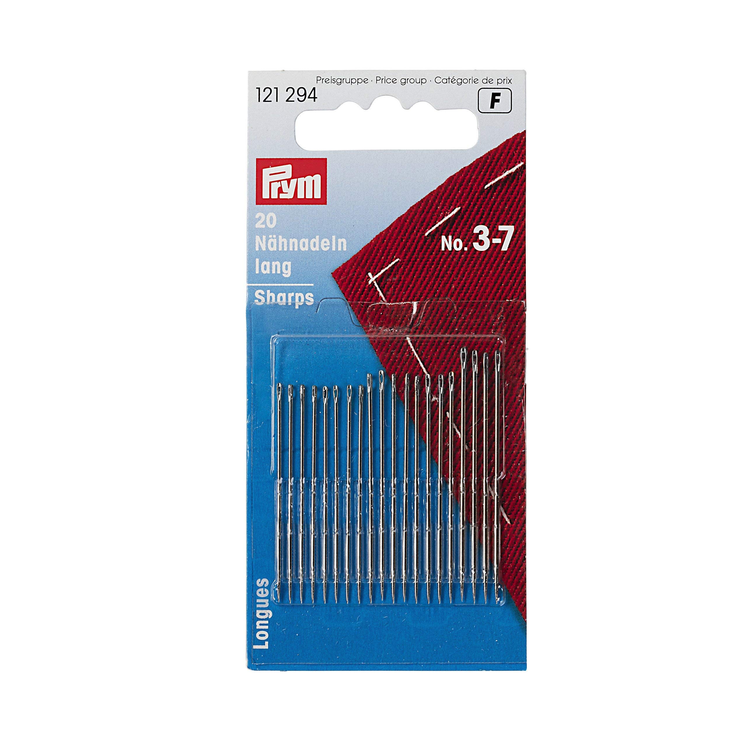 Prym - Prym Steel Assorted No.3-7 Sewing Needles - 1 Unit
