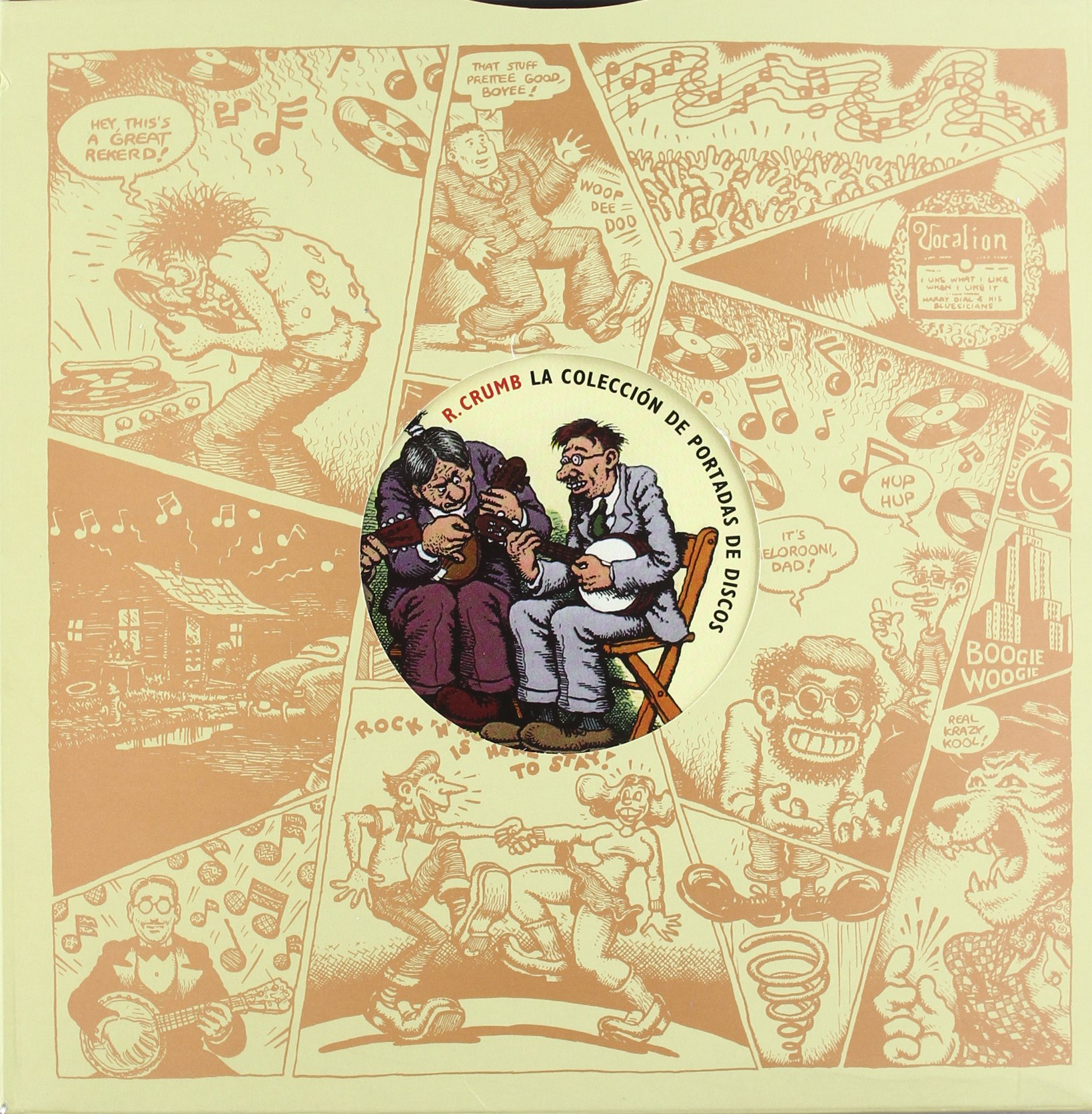 Resultado de imaxes para: R. CRUMB LA COLECCION DE PORTADAS DE DISCOS