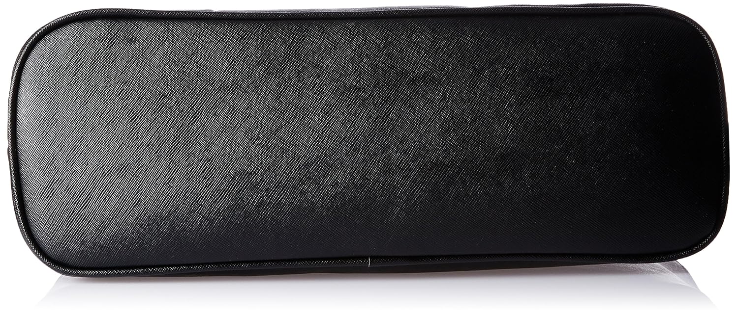 caprese women's zeta satchel (black)