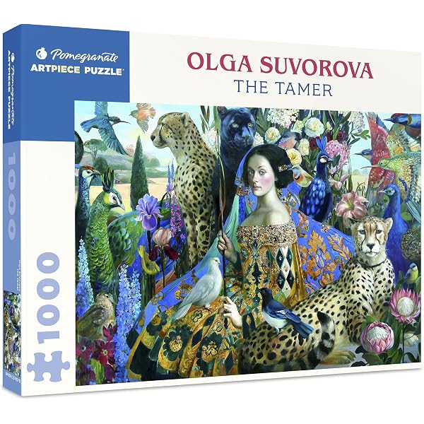 Amazon.com: Pomegranate 1000-Piece Puzzle, Suvorova's Tamer