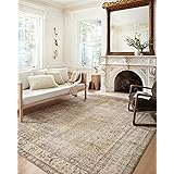Loloi II Margot Collection MAT-01 Antique/Sage 7'-6" x 9'-6", 3.8" Thick, Area Rug, feat.CloudPile, Soft, Durable, Printed, M