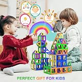 Desire Deluxe 94Pcs Magnetic Building Blocks Toys for Kids STEM 3 4 5 6 7 Years view 5