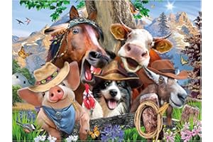 Ceaco - Selfies - Mountain Meadow - 550 Piece Jigsaw Puzzle