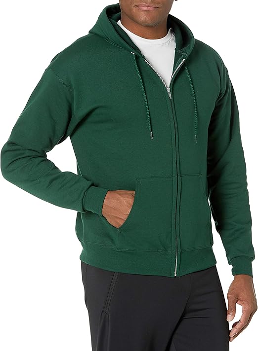 Hanes Men's Full Zip Eco Smart Fleece Hoodie Hanes Amazon.ca
