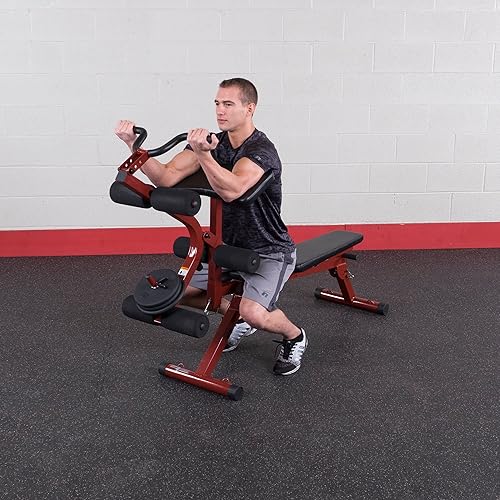 Body Solid (BFPL10R) Best Fitness Leg Developer and Preacher Curl