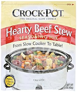 Crock Pot Hearty Beef Stew Seasoning Mix, 1.5 oz