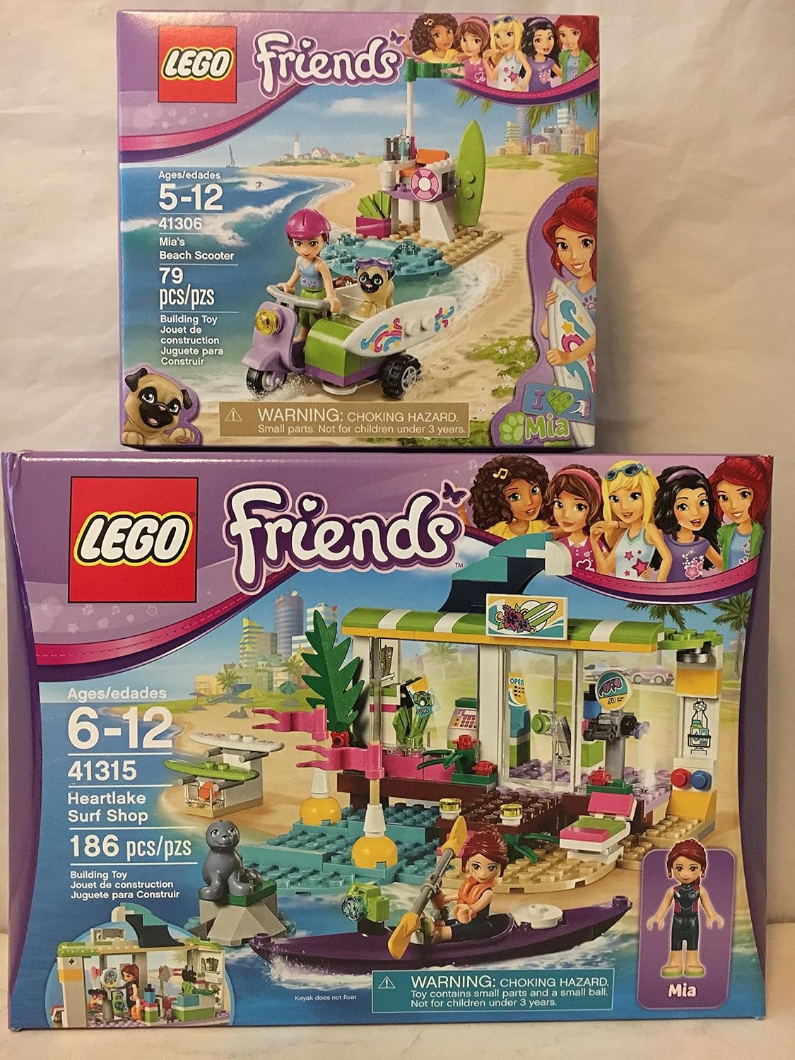 lego friends tienda de surf
