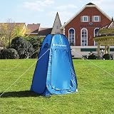 SONGMICS Portable Pop Up Tent Dressing Room Privacy Shelter Blue GPT01BU view 2