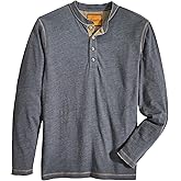 Venado Heavyweight Flex Henley - Long Sleeve Shirts for Men