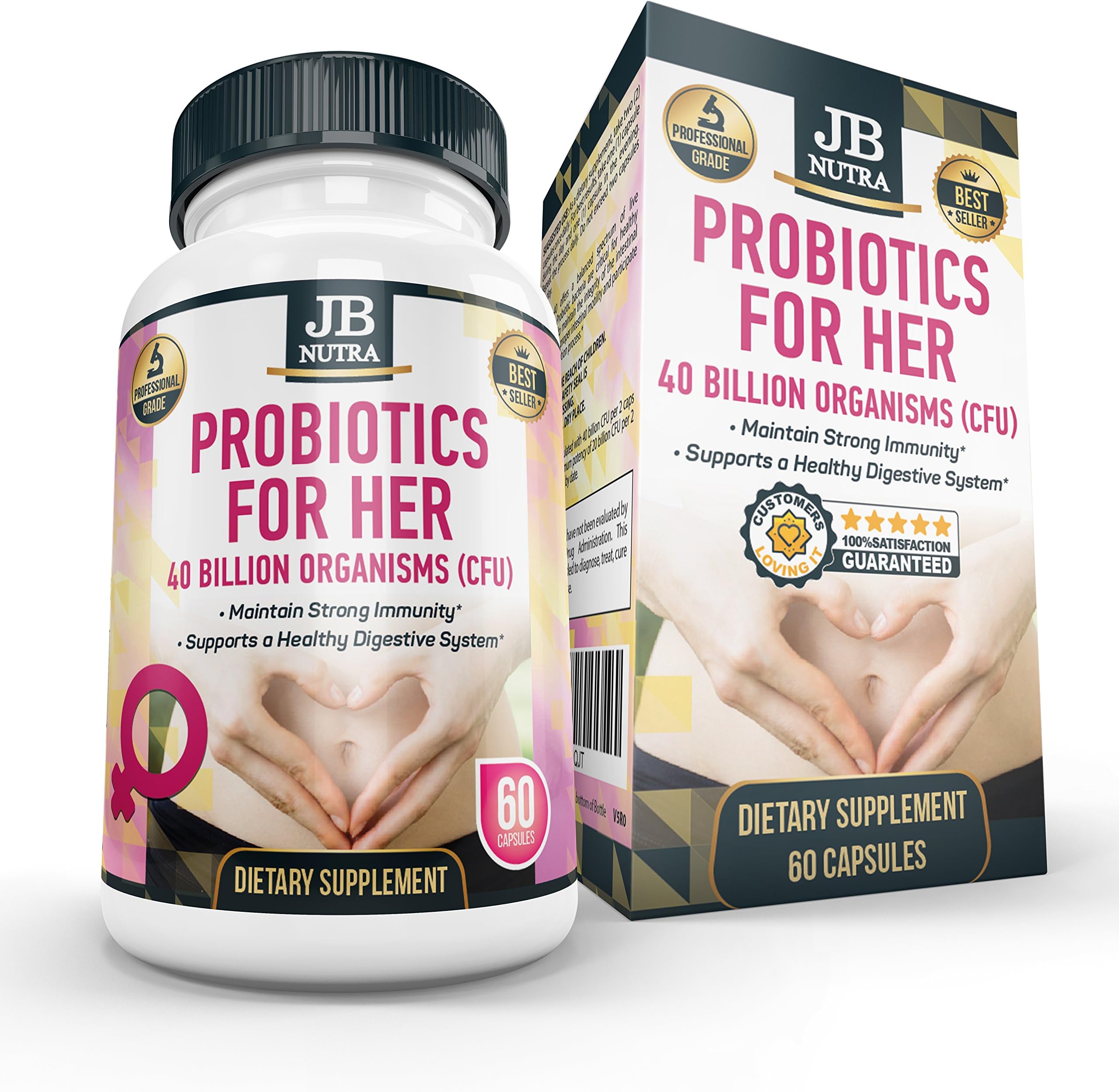 2017-18 Best Selling PROBIOTICS for Women 40B (Digestive, Vaginal, Immune Health)