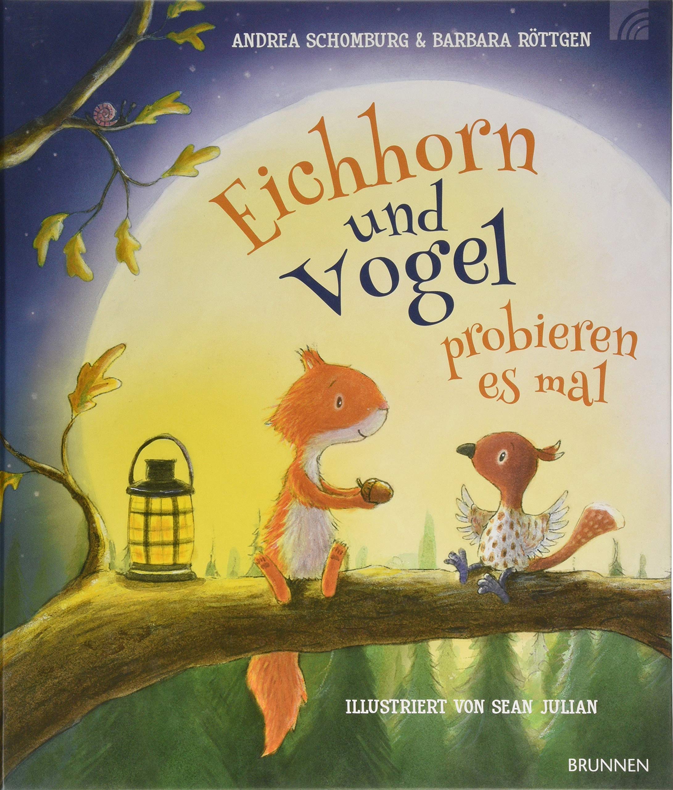 Eichhorn Und Vogel Probieren Es Mal Schomburg Andrea Rottgen Barbara Julian Sean Amazon De Bucher