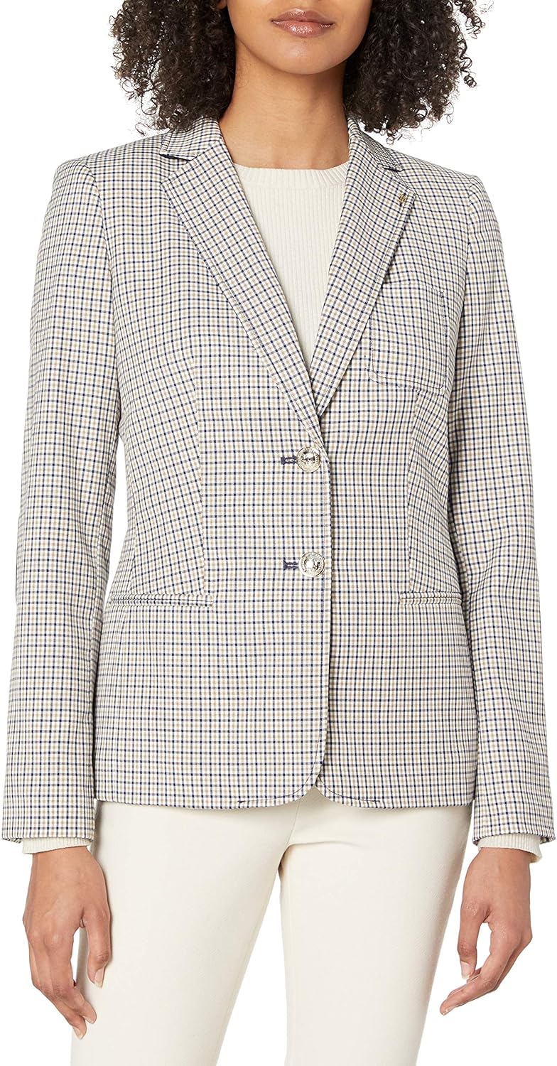 tommy hilfiger tartan jacket