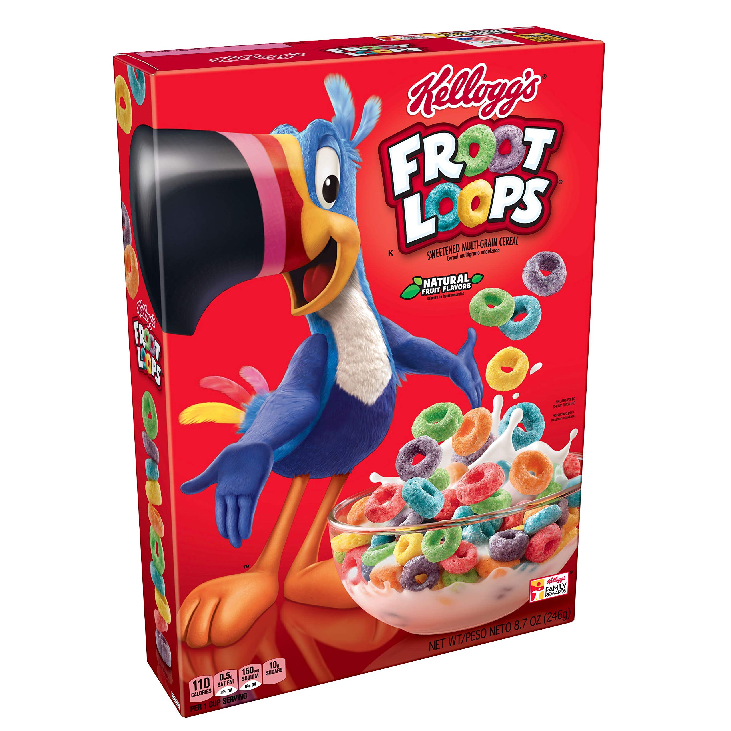 Buy (Discontinued Version) Kellogg’s Froot Loops, Breakfast Cereal