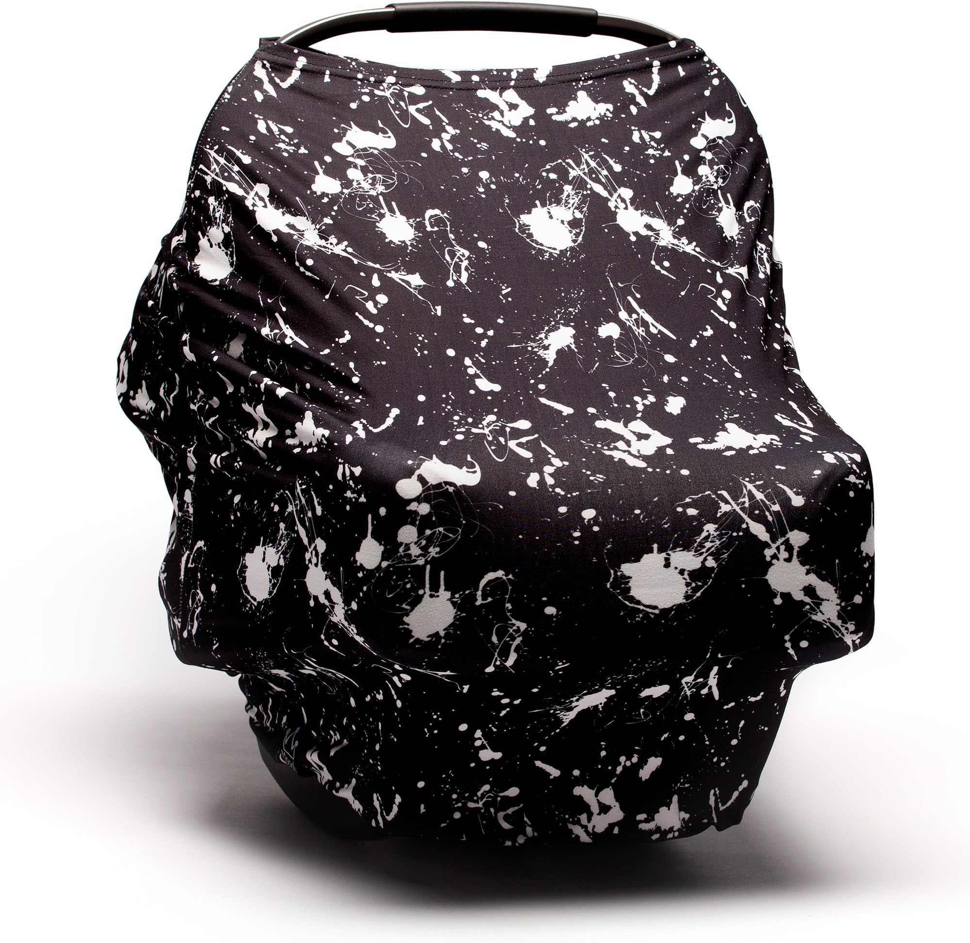 Moody Park Baby - Baby Car Seat Cover and Nursing Cover (Paint Splatter)