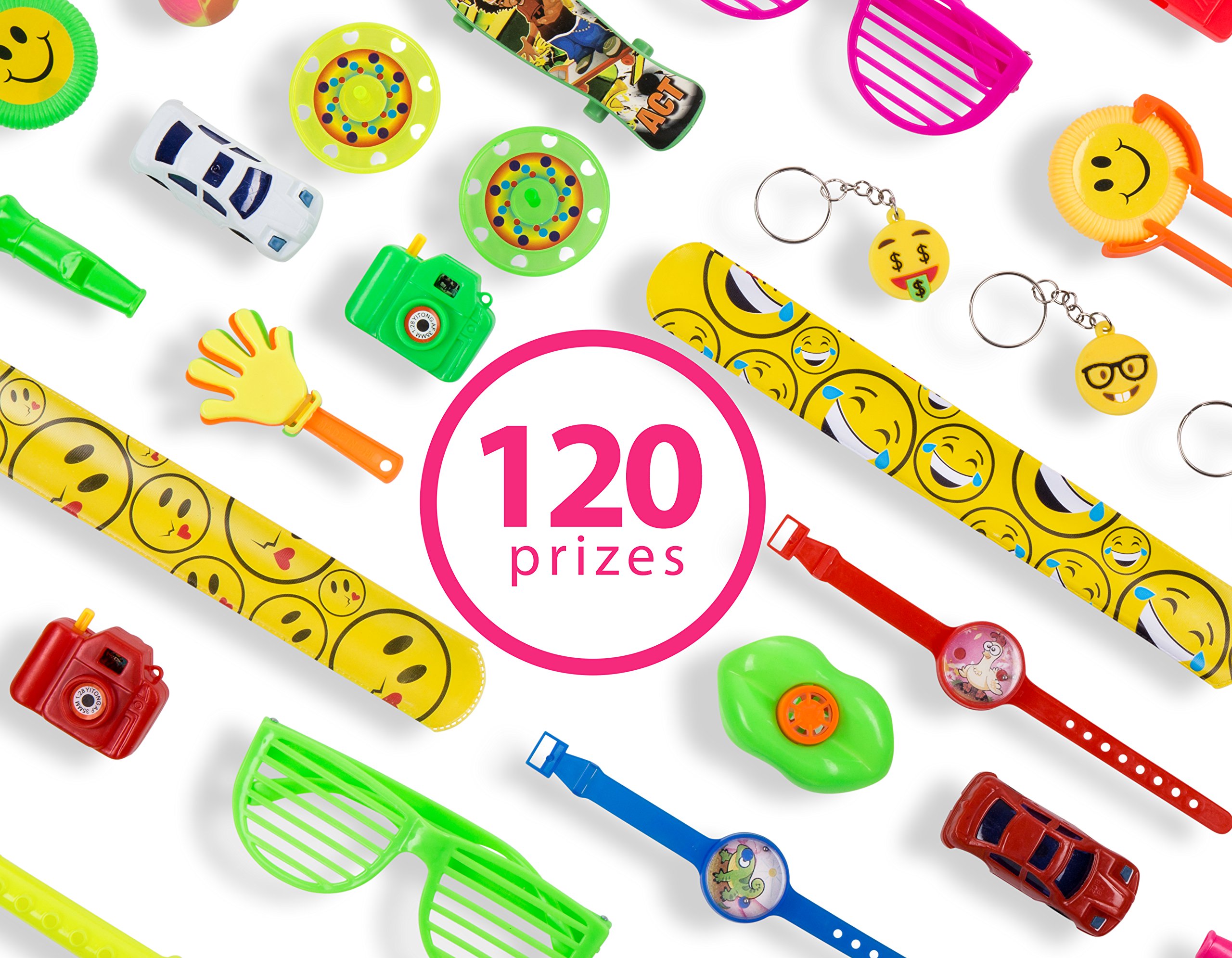 Reca 120 Kids Prizes Party Favors for Kids Party, Birthday Party Toy
