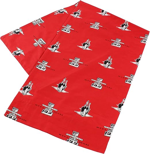 Amazon Com College Covers Texas Tech Red Raiders Pillowcase Only