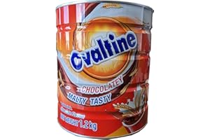 Ovaltine Malt Chocolate Beverage Mix Drink 1200 Gram Large Tin - Thailand